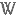hand drawn wikipedia favicon