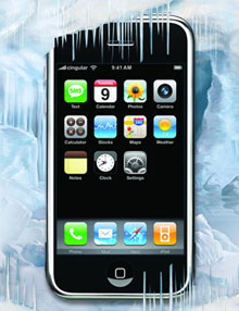 Frozen iPhone 3G